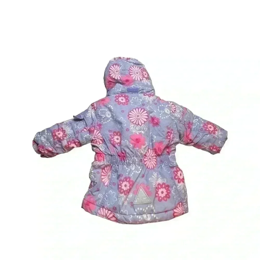 L.L. BEAN GIRLS LINED JACKET•Purple, Hit Pink and Light Pink•Like New!!